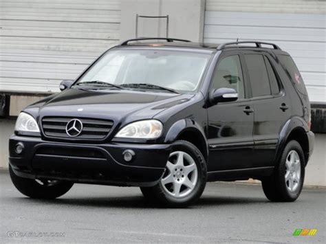 2003 Orion Blue Metallic Mercedes Benz ML 350 4Matic 89052636 Photo