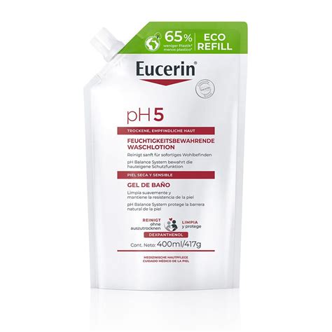 Ph Gel De Ba O Limpieza Y Protecci N Para La Piel Sensible Eucerin