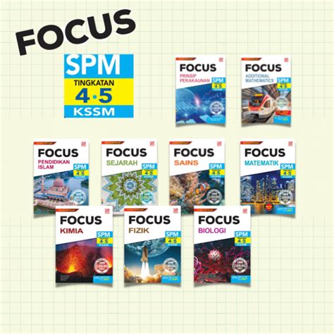 Pelangi Buku Rujukan 2022 Focus SPM Tingkatan 4 5 KSSM Lazada