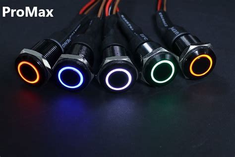 Buying Guide Promax Metal Push Switch With Indication Lights Probots