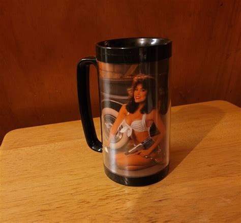 1987 SNAP ON TOOLS Toolmate Edition PINUP Thermo Serv Mug Sept Oct 1987