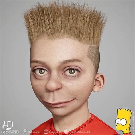 These Creepy Realistic Recreations Of "The Simpsons" Characters Will ...