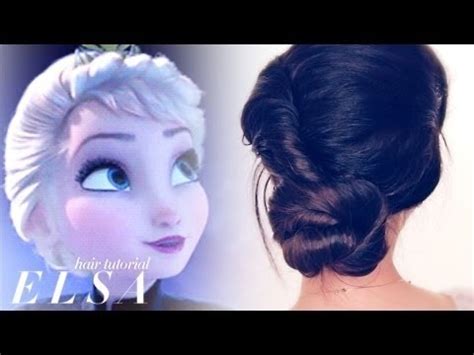 ★FROZEN romanticized ELSA CORONATION HAIR TUTORIAL | CUTE HAIRSTYLES | MakeupWearables ...