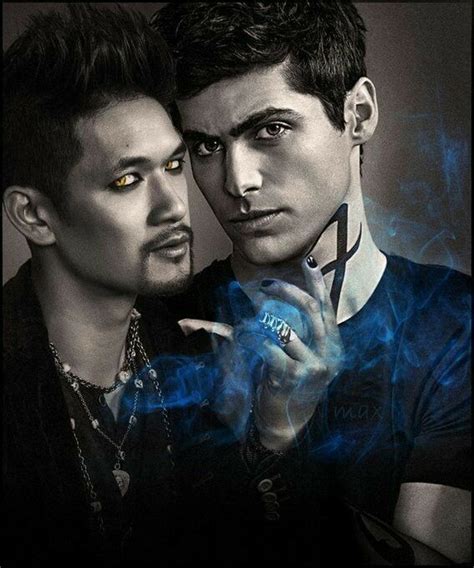 Shadowhunters Fanart Magnus Bane And Alec Lightwood