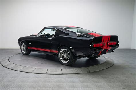 Black 1967 Shelby Mustang Gt500