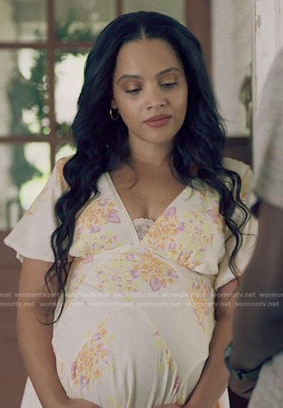 Wornontv Darlas Floral Midi Dress On Queen Sugar Bianca Lawson