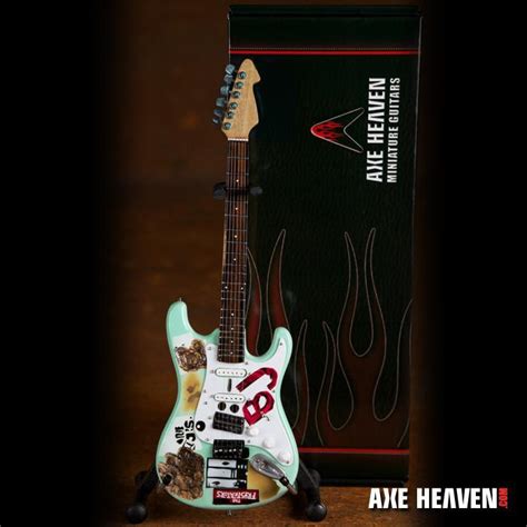 BILLIE JOE ARMSTRONG BLUE GUITAR REPLICA - MINIATURE