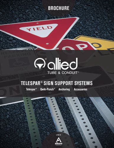 Telespar Telescoping Square Tubing Traffic Safety Products