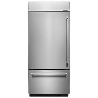 Kitchenaid® 20.9 Cu. Ft. 36 Width Built-In Stainless Bottom Mount ...