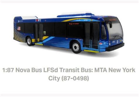 Iconic Replicas Ho Nova Bus Lfsd Trans Bus List Price 4995 Sku 808 870498 Toy Train Heaven