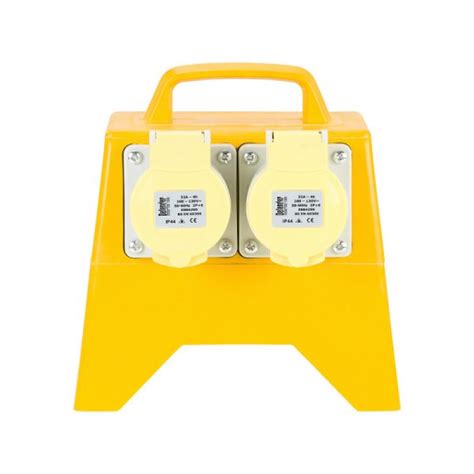 110v 4 Way Splitter Box 32a Rf Plant Hire