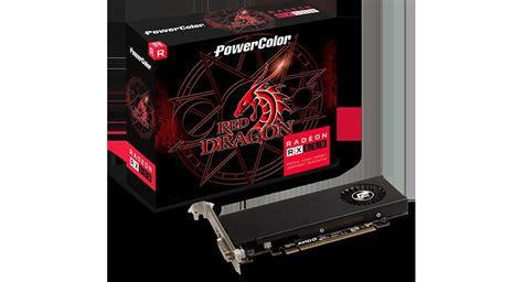 Powercolor Red Dragon Radeon Rx 550 4gb Gddr5 Low Profile [axrx 550 4gbd5 Hle] Solotodo