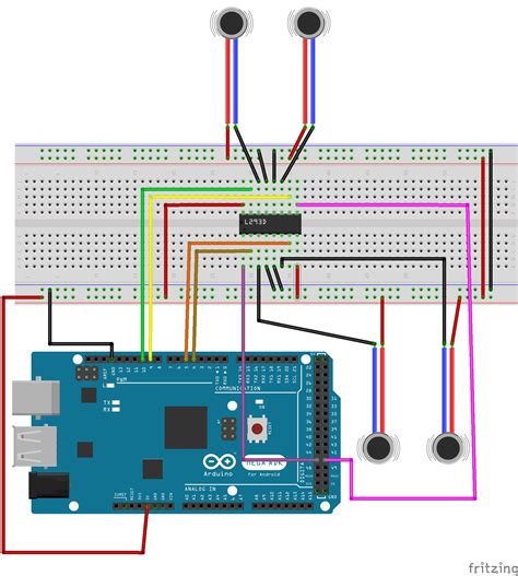 Vibration Motor Arduino Circuit Faithqery