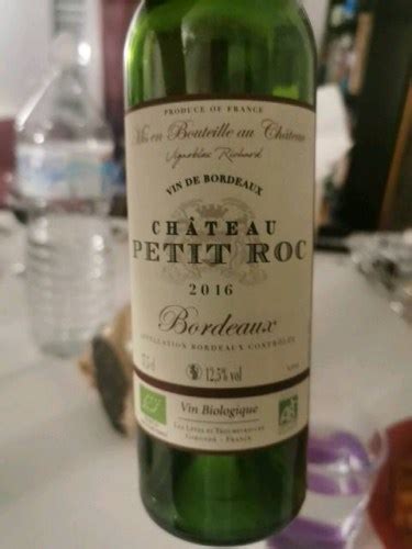 Ch Teau Petit Roc Bordeaux Blanc Vivino