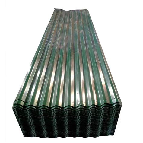 Corrugated Steel Roofing Sheet Zinc Ppgi Color Coated Galvanized Corrugated Steel Roofing