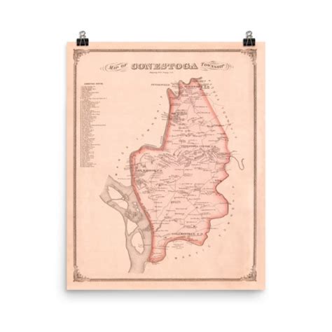 1875 map of Conestoga Township, Lancaster County, PA – Uncharted Lancaster