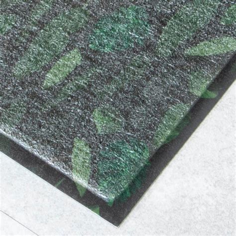 Green Jungle Leaf Doormat X Cm Artsy Mats