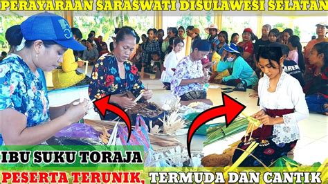 KerenIbu Suku Toraja Pintar Mejejaitan Bali Peserta Lomba Cantik