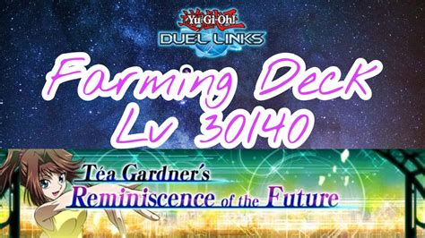 Farm Dsod Tea Gardner Lv 30 40 8000 Points F2p [yu Gi Oh Duel Link] Philippines Youtube