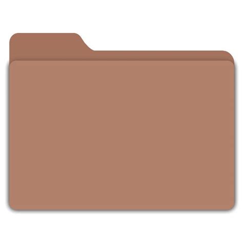 Natural Brown Desktop Folder Icon For Mac And Windows Mac Desktop