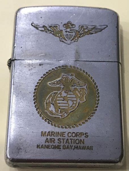 Vietnam War Us Marine Corps Airstation Kaneohe Bay Hawaii Zippo