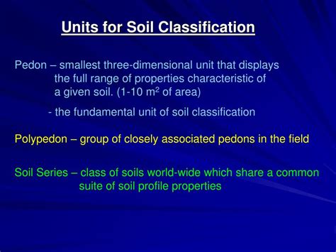 Ppt Soil Morphology And Classification Powerpoint Presentation Free