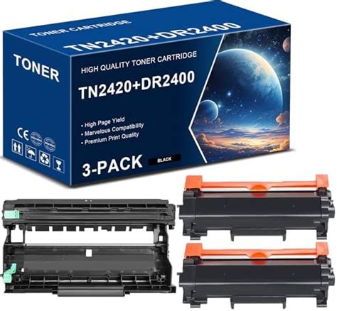 Office Ink Toner Replacement Tn Pack Black Toner Cartridge And