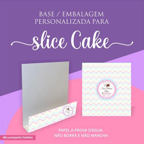 Embalagem para Slice Cake Fatia de Bolo Personalizado Escorrega o Preço