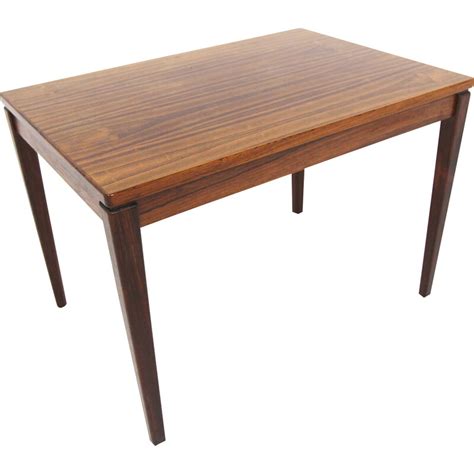 Table D Appoint Scandinave Vintage En Palissandre Su De