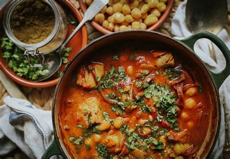 Moroccan Fish Stew Recipe Fish Stew Recipes Stew Recipes Fish Tagine