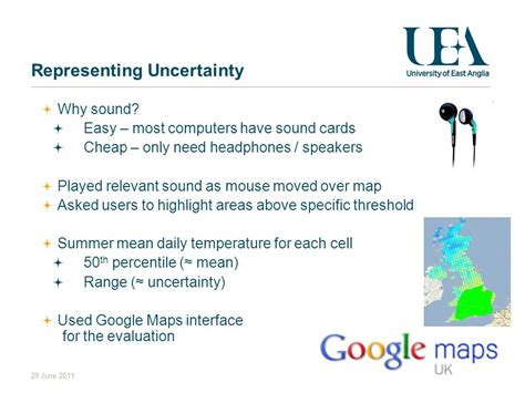 Using Sound To Represent Uncertainty In Uk Climate Predictions 2009