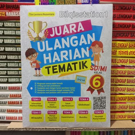 Jual Buku Soal Juara Ulangan Harian Tematik Kelas Sd K