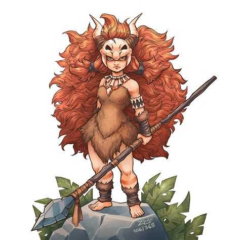 Character Design Challenge | Caveman | 2019 on Behance