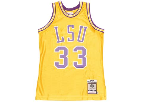 Mitchell & Ness NCAA LSU 1990 Shaquille O'Neal Home Jersey – Oneness ...