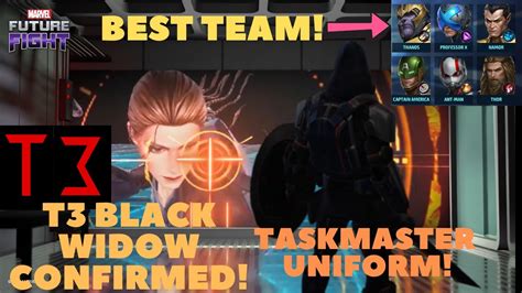 T3 BLACK WIDOW Uniform For TASKMASTER Sneak Peek 4 DANGER ROOM