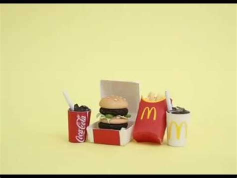 DIY Miniature McDonald S Food Menu DollHouse No Polymer Clay YouTube