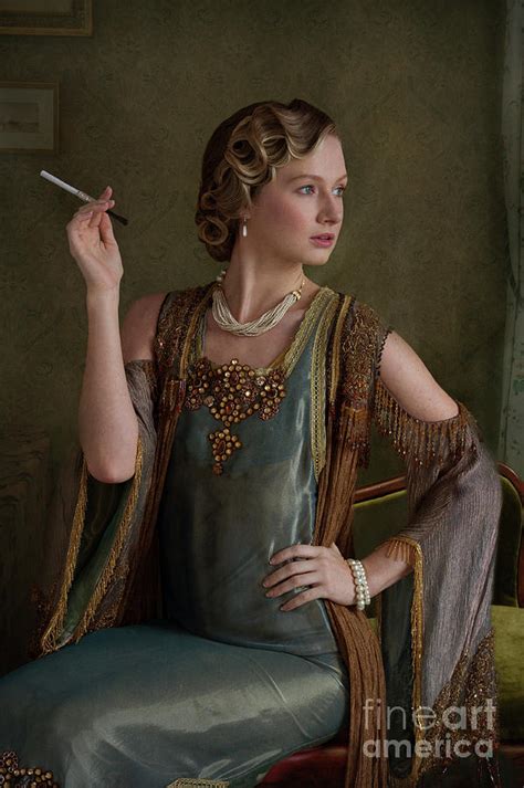 1920s Aristocratic Woman Photograph By Lee Avison