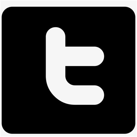 Twitter Logo Twitter T Logo Black Free Transparent Png Download