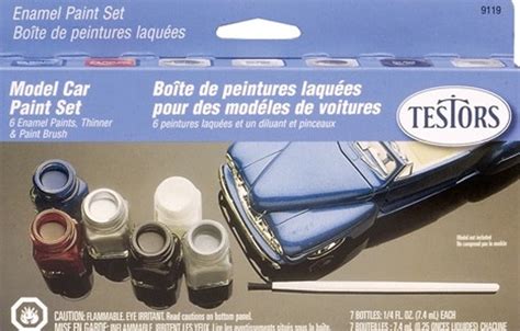 Model Car Paint Kit Testors