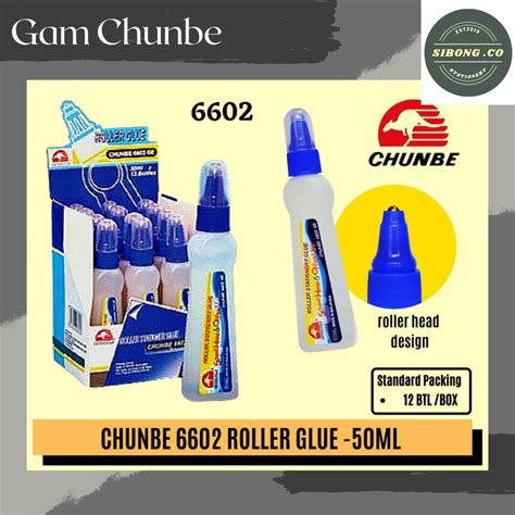 Chunbe 6602 Glue Water Metal Roller Glue 50ml 6602ge Gam Chunbe