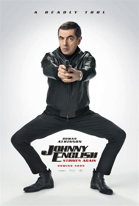 Johnny English Strikes Again Trailer And Poster Rowan Atkinson Is Back