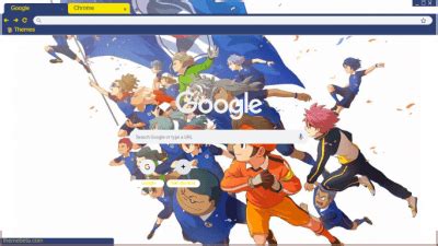 Inazuma Eleven Anime Chrome Themes Themebeta