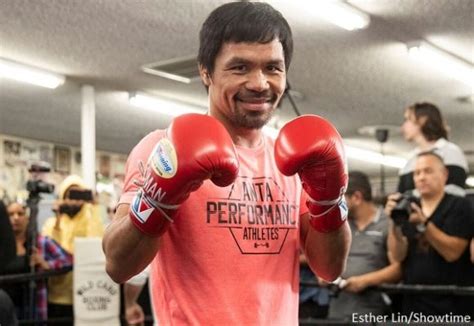 Manny Pacquiao's son is now a boxer too