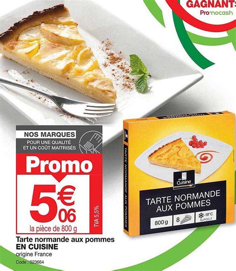 Promo Tarte Normande Aux Pommes En Cuisine Chez Promocash ICatalogue Fr