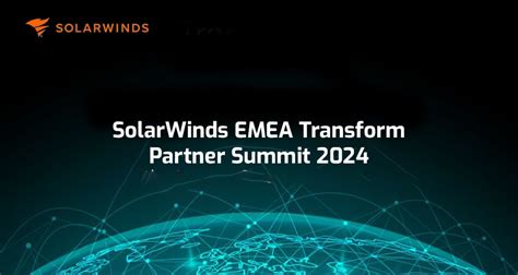 Solarwinds Emea Transform Partner Summit 2024 Relnet Technológia Kft