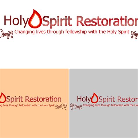 Holy Spirit Restoration Needs A New Logo Logo Design Contest