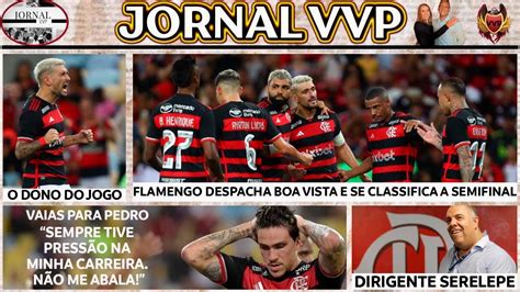 JNVVP 036 AO VIVO FLA 4x0 BOA SAIA JUSTA NO FLAMENGO VAIAS PARA