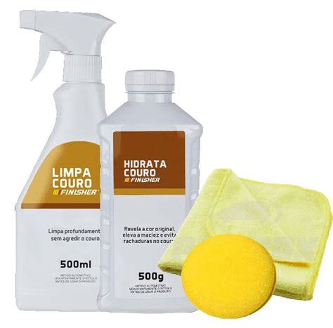 Kit para Limpeza e Hidratação de Couro Finisher 1 Limpa Couro 1784