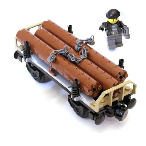 LEGO CITY TRAIN Cargo Freight Log Carriage from 60198 New £23.00 ...