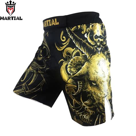 Martial Capricorn Sublimation Mma Fight Shorts Fitness Short Mma Fight Kickbox Broek Quick Bry